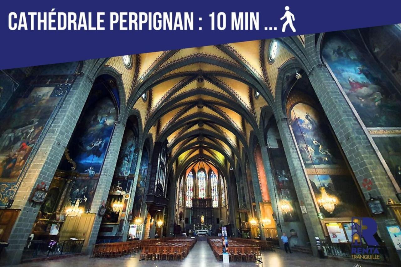 Sous Le Signe De L'Art Deco Vue Magnifique Lägenhet Perpignan Exteriör bild